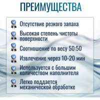 Пластик жидкий Saros Polymer SR-PLAST 2-3 1 кг 002011