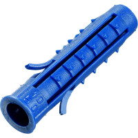 Четырехраспорный универсальный дюбель Tech-Krep Чапай 10x50 мм, шипы+усы, полипропилен, 50 шт., пакет 154238