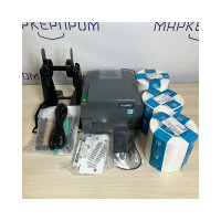 Принтер Маркерпром Godex G530U для монтажа с держателем рулона, со стартовым набором кабельных бирок по 1000 шт., с шаблонами для печати mprg530uv2