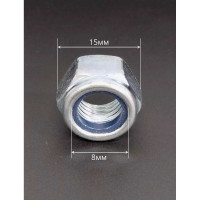 Гайка 23 болта М8x1 мелкая резьба к.п.8 ОЦ DIN985, 10 шт. ОФ015810