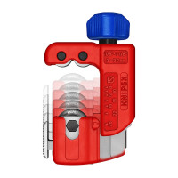 Мини-труборез Knipex TubiX S для нержавеющей стали и цветных металлов, Ø 3-30 мм, толщина max 2 мм, длина 77 мм KN-903101