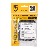Набор термоусадочных трубок КВТ Квадро 16/ 4 89784