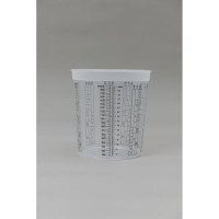 Ёмкость для смешивания красок (мерный стакан) TILFLEX 2300 мл, 25 шт. TL37-2300/25