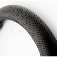 Оплетка на руль LAVITA черная кожанная 37-39 см LA 26-B331-1-M