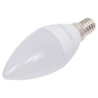 Лампа светодиодная КОСМОС LED 14Вт свеча E14 4500K, LkecLED14wCNE1445