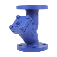 Фильтр сетчатый DN.ru уплотнение – metal Ду50 Ру16 чугунный, фланцевый D260-02462