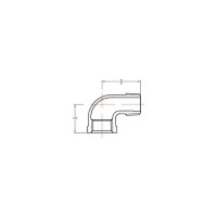 Колено AV Engineering 1/2" вн.-нар., чугун черный AVEC411000012