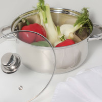 Кастрюля с крышкой VETTA Джерси 3.7 л, 22x11 см 822-073