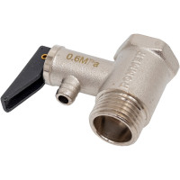 Предохранительный клапан для водонагревателя ROMMER 6 бар, 1/2 дюйм RVS-1007-006015 RG0092LPJR8IPK