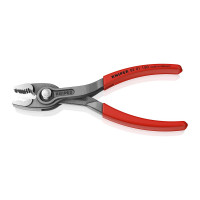 Клещи с фронтальным и боковым захватами Knipex TwinGrip зев 3-16 мм, L 150 мм,обливные ручки KN-8201150