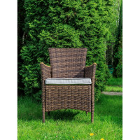 Обеденное кресло Royal Family AMELIA коричневое 763-61-21