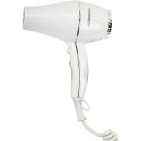 Фен для волос настенный SONNEN hd-2206 super power, 1850 вт, 2 скорости, белый, 608482