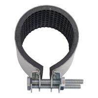 Хомут ремонтный Benarmo сталь оцинкованная, Краб, Ду80, 87-95 мм, 1/стор, L=70 013-4223