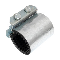 Хомут ремонтный Benarmo сталь оцинкованная, Краб, Ду32, 40-44 мм, 1/стор, L=70 013-4219