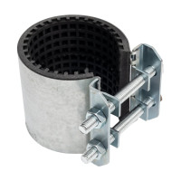 Хомут ремонтный Benarmo сталь оцинкованная, Краб, Ду50, 57-67 мм, 1/стор, L=70 013-4221