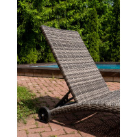 Комплект шезлонгов Royal Family AGATA без матраса в сером цвете 888-2-71