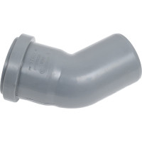 Отвод внутренней канализации TEBO ПП 50, 45 гр 013020313