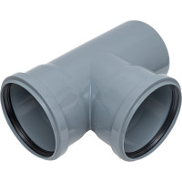 Тройник внутренней канализации TEBO ПП 110х110, 87.5 гр 013020430