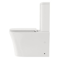 Унитаз напольный Teymi Lori безободковый, сиденье микролифт T40309 ЦБ-00270234