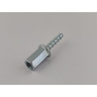 Анкер-шуруп по бетону Rusconnect PMB 6x35 50 шт. с внутренней резьбой М8/10 белый цинк 730635