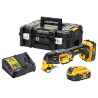 Аккумуляторный реноватор DEWALT DCS356P2, 18 В, 20000 кол/мин, с 2 АКБ 5 А*ч и ЗУ, в кейсе TSTAK DCS356P2-QW