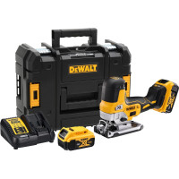Аккумуляторный лобзик DEWALT DCS335P2, 18 В, 3200 ход/мин, 26 мм, с 2 АКБ 5 Ач и ЗУ, в кейсе TSTAK DCS335P2-QW