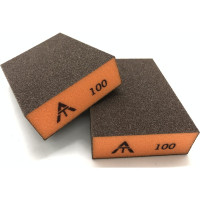 Шлифовальный блок Interflex 98х69х25 мм, 4-х сторонний, Р100 1010926825