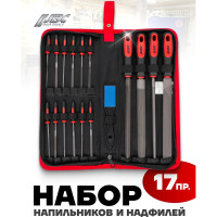 Набор напильников разнопрофильных JBC 17шт JCB-5056W(61784)