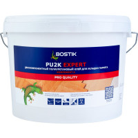 Двухкомпонентный полиуретановый клей для паркета Bostik PU2K EXPERT, 10кг 50024511