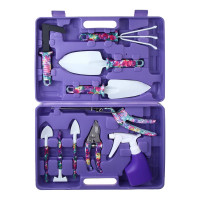 Набор инструмента Inbloom лопатка 4шт, серп, грабли, секатор, ножницы, пульвер, рыхлит, РР, металл 181-106