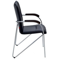 Стул Фабрикант Самба BOX2 Кожа искусственная, DO №350 черный Вишня 1010 CH X1507822 4610097301445