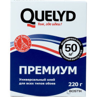 Клей обойный Quelyd PREMIUM 50 кв.м., 0.22 кг 50035138