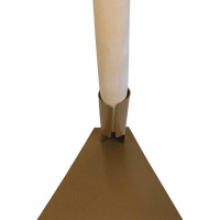 Мотыга ООО Агростройлидер прямая 170мм с черенком в сборе САД-10.02.1