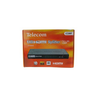 Разветвитель HDMI Telecom 1=8, каскадируемый, 1.4v+3D TTS5030