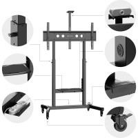 Мобильная стойка для телевизора 50"-100" ONKRON TS1991-B