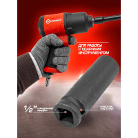Головка ударная глубокая 6-гранная 17 мм, 1/2"DR FORCEKRAFT FK-4458517(27032)