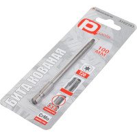 Бита T20, 100 мм, сталь S2, кованая, торсионная, магнит PQTools ЛК-00002958