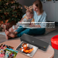 Ламинатор BRAUBERG Nano Plus, формат A4, толщина пленки 60-150 мкм, скорость 23 см/мин 532621