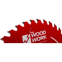 Диск пильный по дереву 185x30x1.8/1.1 мм, A=15° ATB + 8° SHEAR Z=40 WOODWORK 27.185.40