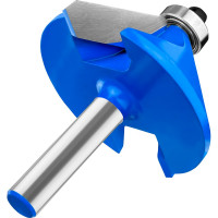 Фреза кромочная конусная с подшипником, хвостовик 8 мм, d-50.8 мм, h-27 мм, а- 45, b-26.8 мм, l-65.3 мм vertextools 3520-082751