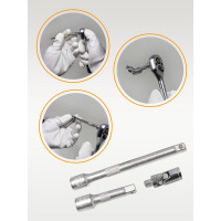 Набор инструментов ISMA 1/4" 46 предметов ISMA-2462-5(47891)