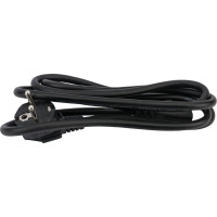 Кабель питания Ripo 1.8м, schuko-c13 (3-1.00 mm2) 16a, черный, угловая вилка, с заземлением 003-910012