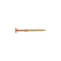Конструкционные саморезы КРЕП-КОМП потай, Torx, желтый цинк, 4.0x45 мм, 200 шт. скт445