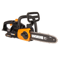 Аккумуляторная цепная пила WORX 20в, 25 см, 2ач х1 и зу 2а WG322E.1
