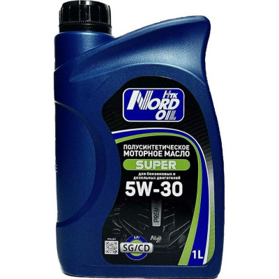 NORD OIL Super 5W-30 SG/CD 1л NRL087