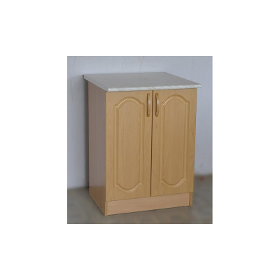 Рабочий стол SANTREK ширина 60 см бук фасад МДФ столешница цвет каррара 53682