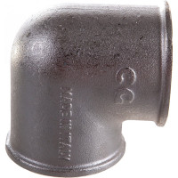 Угол ВВ 2 никелированный Uni-Fitt 610N7700