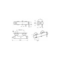 Смеситель для ванны/душа Vitra Origin матовый черный A4261936