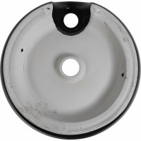 Керамическая накладная раковина Aquanet MOON-2-MB 430х430х130, черный матовый 00273671