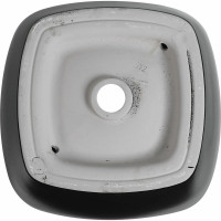 Керамическая накладная раковина Aquanet TREND-1-MB 400х400х140, черный матовый 00273684